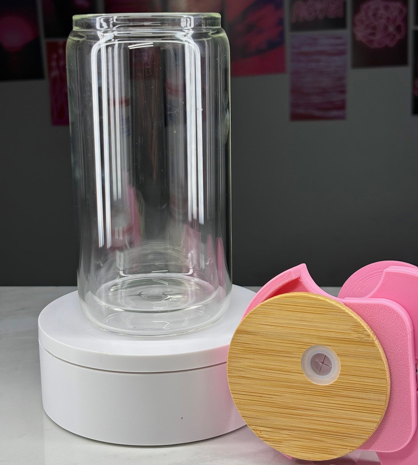 16 oz Glass Snowglobe